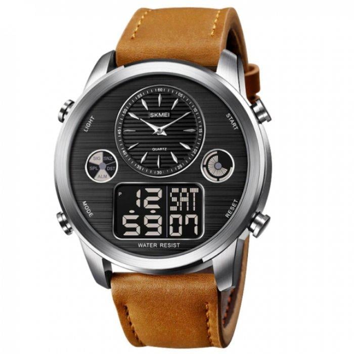 Часы наручные мужские Skmei Mundial Brown (1653)