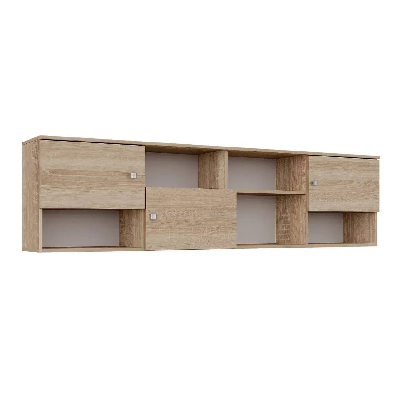 Полиця навісна Kontinent F-12 195х32х52 см Дуб Сонома (96843679) - фото 1 Полиця навісна Kontinent F-12 195х32х52 см Дуб Сонома (96843679) - фото 1