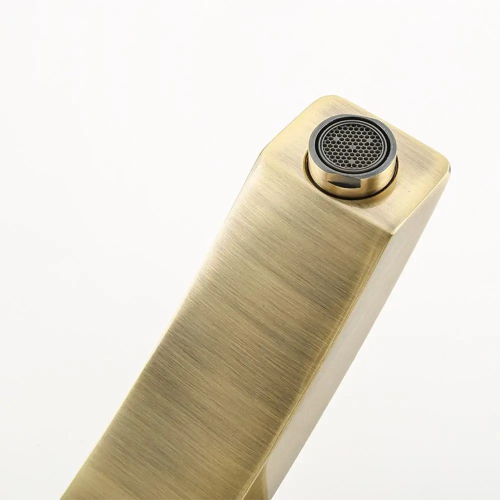 Смеситель для умывальника высокий Gappo G1007-42 Бронзовый (1046083) - фото 4 Смеситель для умывальника высокий Gappo G1007-42 Бронзовый (1046083) - фото 4