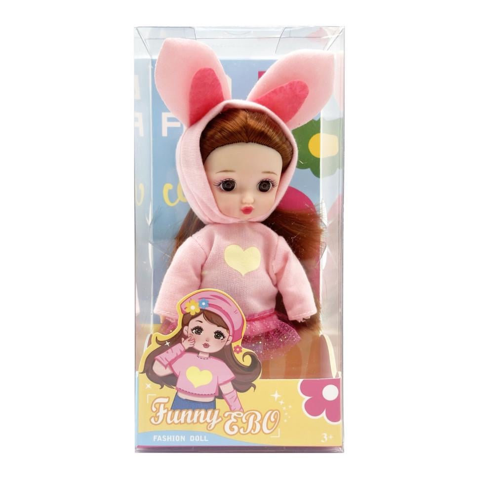 Лялька шарнірна Funny EBO DH2368B 15 см Pink (2990430912)
