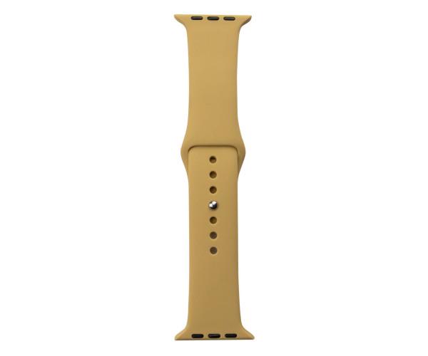Ремешок Silicone One/Piece для Apple Watch 29 42/44 мм S Gold