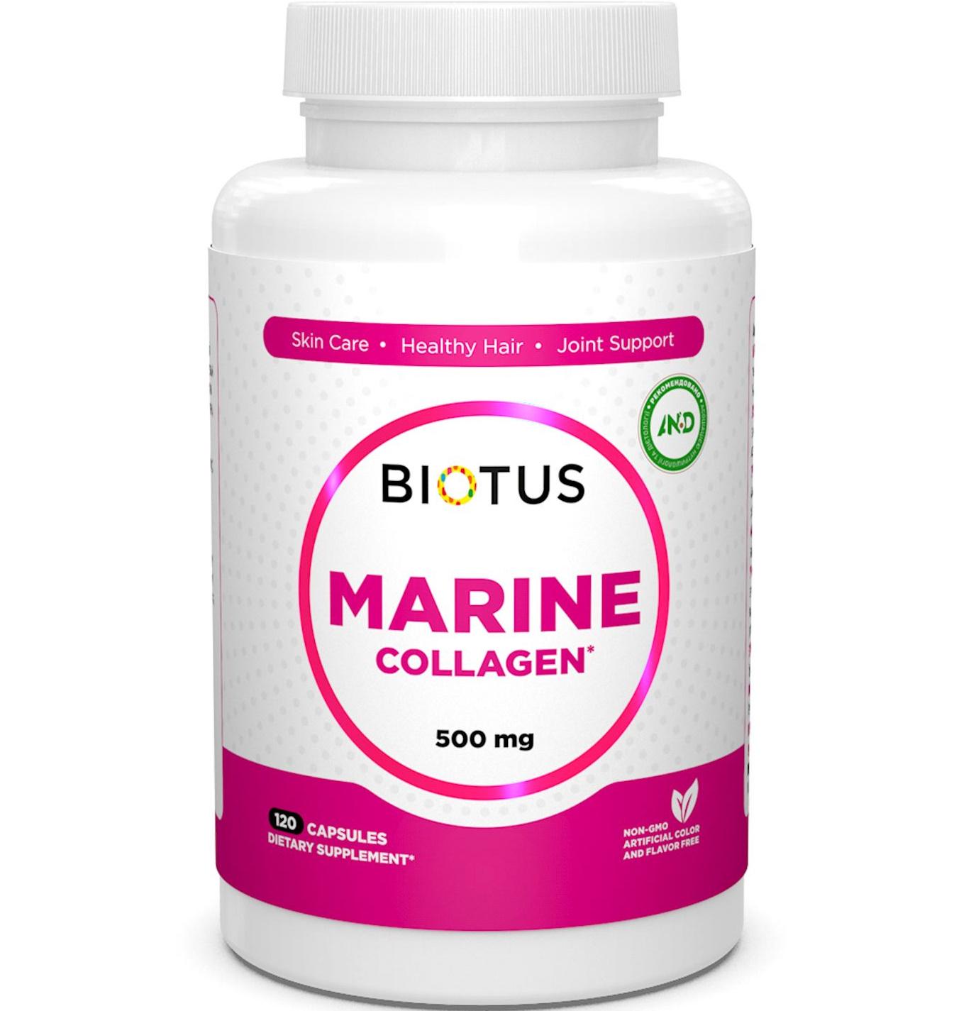 Колаген Biotus Marine Collagen 120 Caps BIO-530869