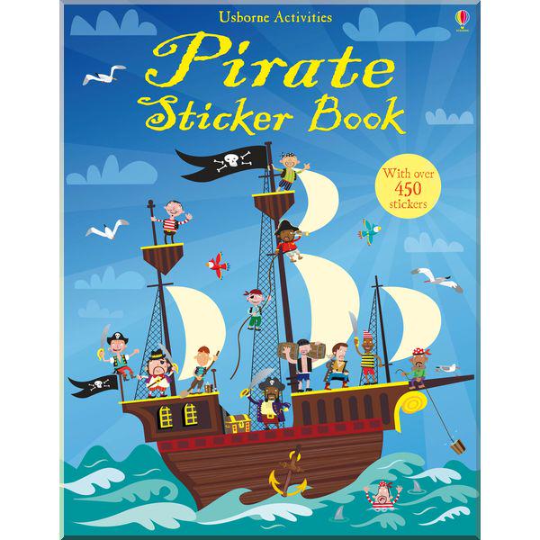 Книга Usborne "Pirate sticker book" Paul Nicholls (ISBN:9781409522935)