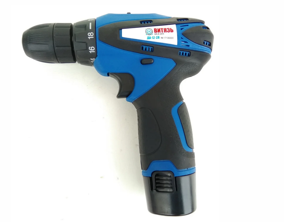 Шуруповерт аккумуляторный Витязь ДА-12/2 Л
