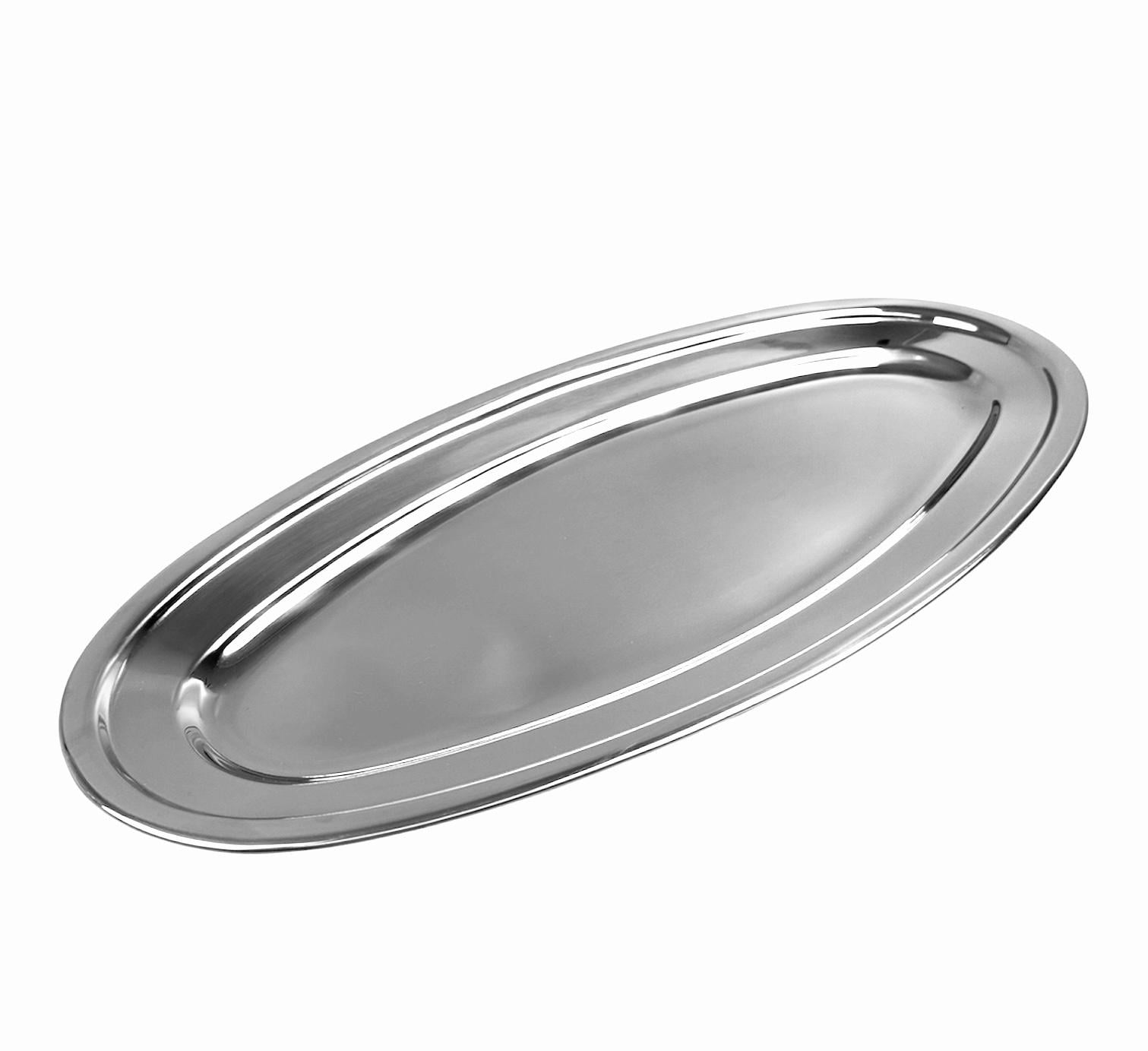 Поднос для рыбы овальный из нержавеющей стали One Chef 51 см (609148)