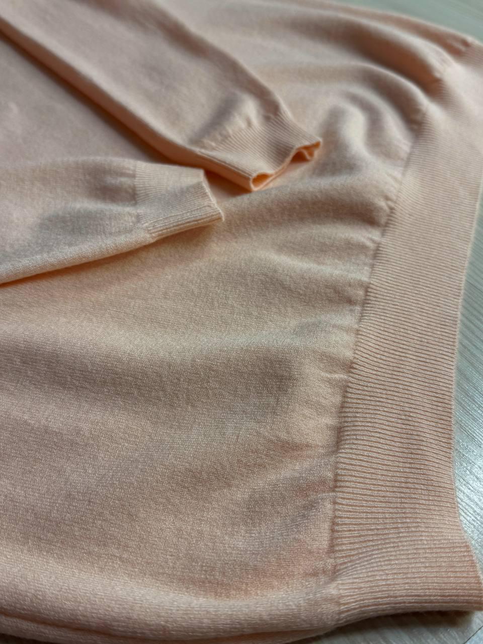 Джемпер жіночий ACCORDDREAM 9377 тонкий светр простий базовий однотонний OS Персиковий (1287) - фото 6 Джемпер жіночий ACCORDDREAM 9377 тонкий светр простий базовий однотонний OS Персиковий (1287) - фото 6