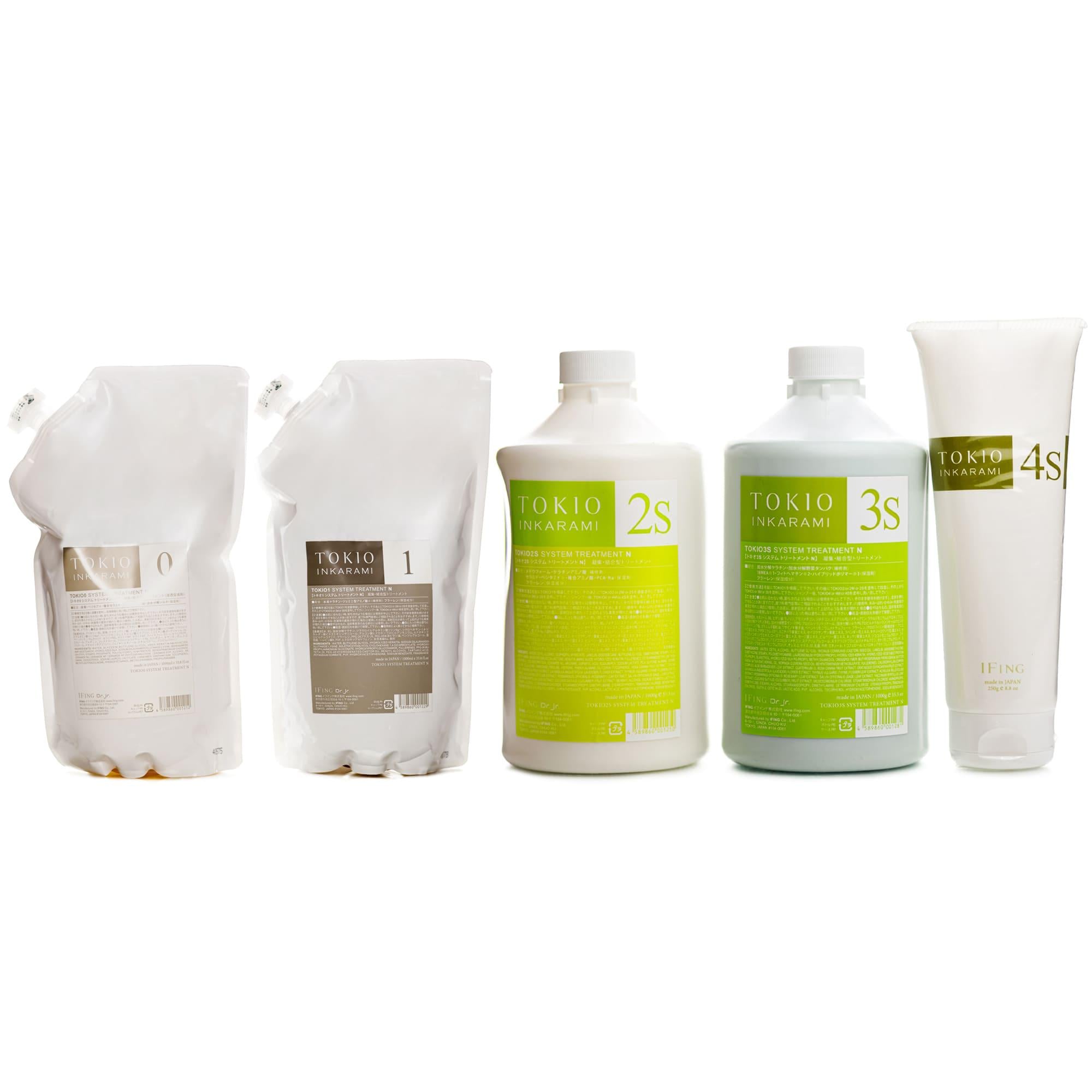 Система глубокого восстановления пористых/жестких и вьющихся волос Tokio Inkarami Smooth Line 5x1000 мл Система глубокого восстановления пористых/жестких и вьющихся волос Tokio Inkarami Smooth Line 5x1000 мл