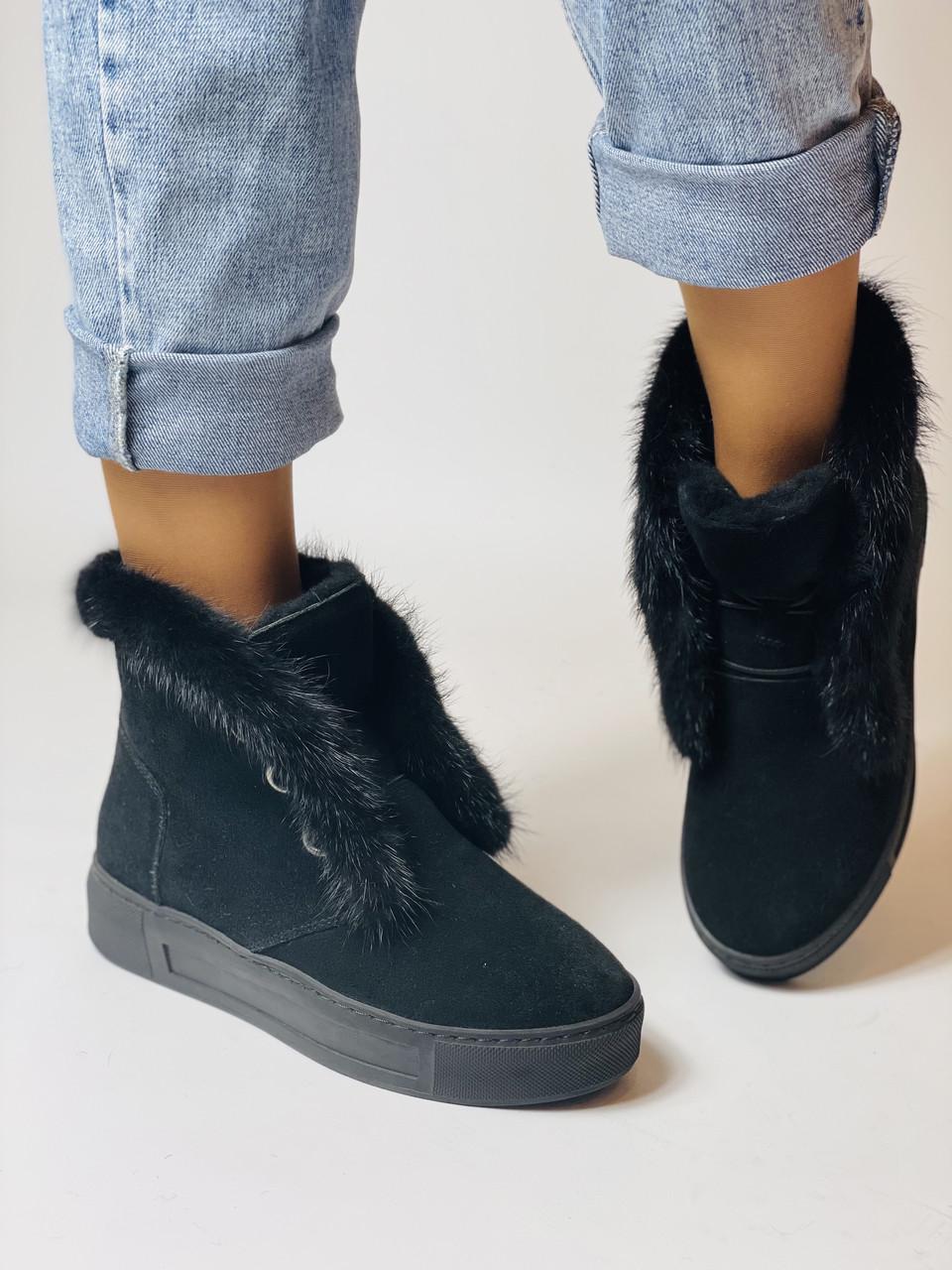 Ботинки женские зимние Evromoda р. 40 25,5 см Черный (2739) - фото 2 Ботинки женские зимние Evromoda р. 40 25,5 см Черный (2739) - фото 2