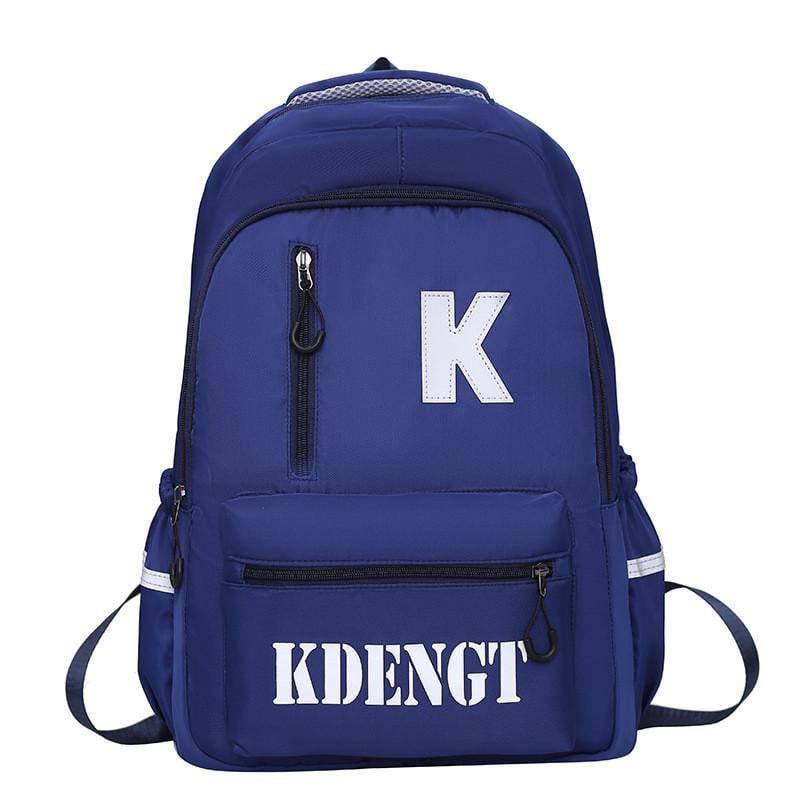 Шкільний рюкзак для ноутбука Lesko 5504 підлітковий/водонепроникний/2 відділення 14" 20-35 л Blue (25713779) Шкільний рюкзак для ноутбука Lesko 5504 підлітковий/водонепроникний/2 відділення 14" 20-35 л Blue (25713779)