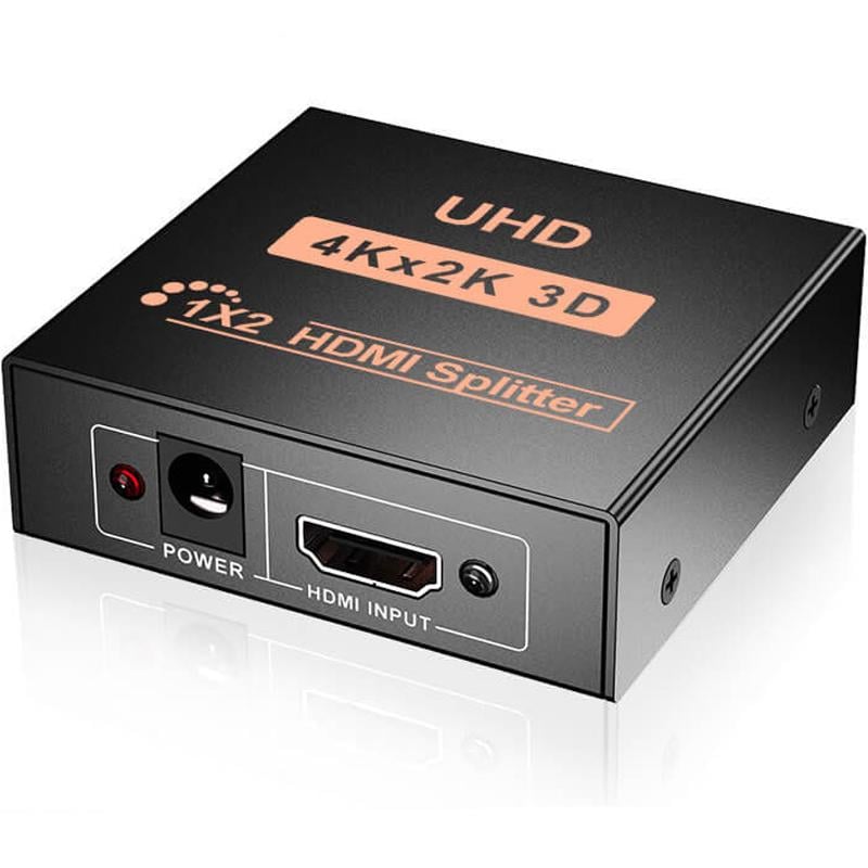 Активний HDMI розгалужувач 4Sport Splitter 1to2 Black (WAZ-HR12-B)