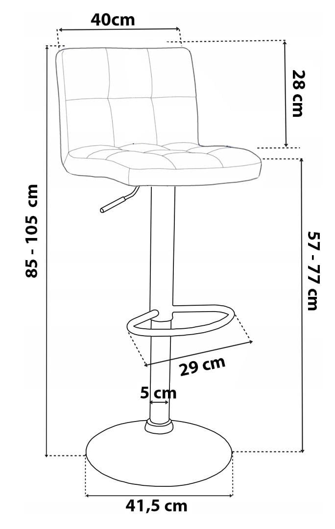 Барний стілець Just Sit Hoker MONZO-VELVET Темно-сірий з чорною ніжкою (2616433186) - фото 10 Барний стілець Just Sit Hoker MONZO-VELVET Темно-сірий з чорною ніжкою (2616433186) - фото 10