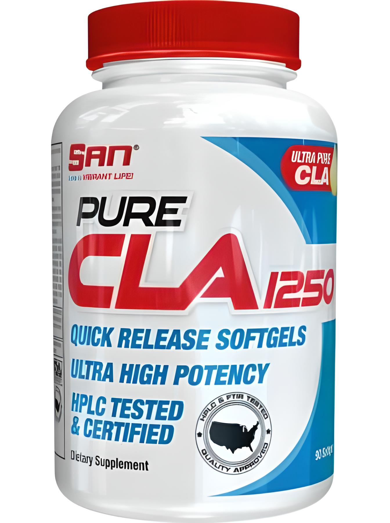 Конъюгированная линолевая кислота Pure CLA 1250 90 softgels