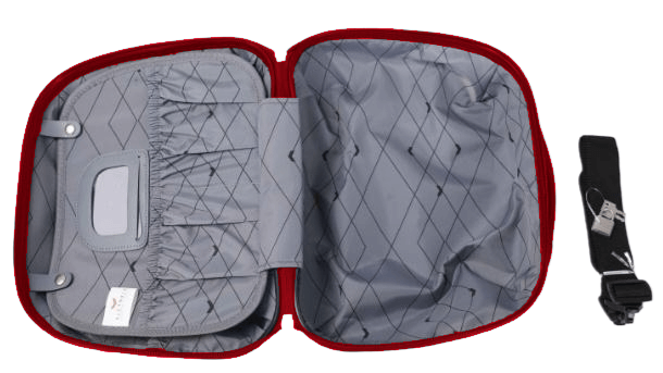 Бьюті-кейс поліпропілен Airtex 639/14 36х30х16 см 17,5 л Червоний - фото 3 Бьюті-кейс поліпропілен Airtex 639/14 36х30х16 см 17,5 л Червоний - фото 3