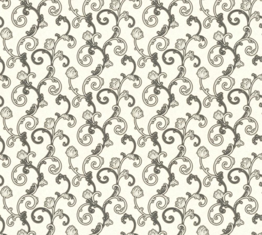 Обои виниловые на флизелиновой основе A.S.creation Juliette 36318-4 Черный/Белый