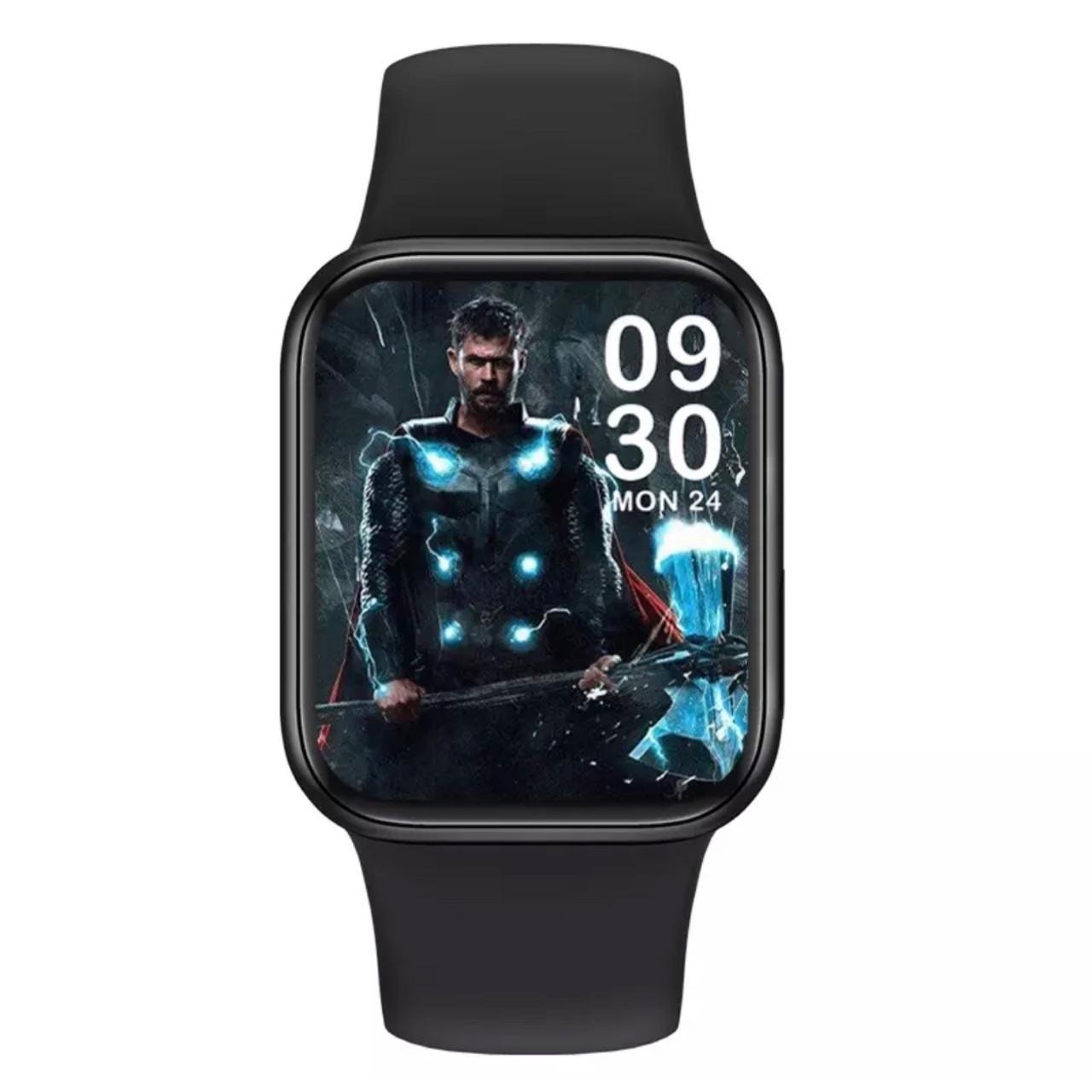 Смарт годинник Lemfo M26 Plus 44 мм Series 6 Bluetooth виклик Black (6605) Смарт годинник Lemfo M26 Plus 44 мм Series 6 Bluetooth виклик Black (6605)