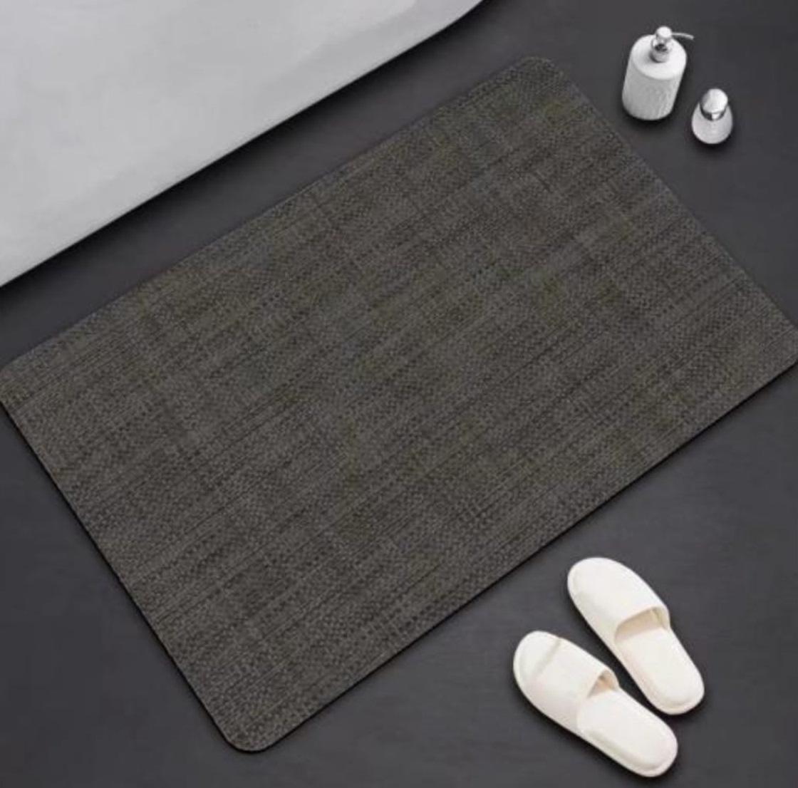 Коврик антискользящий Bawowna диатомитовый 60х40 см Черный (KD020Bawowna6040) - фото 7 Коврик антискользящий Bawowna диатомитовый 60х40 см Черный (KD020Bawowna6040) - фото 7