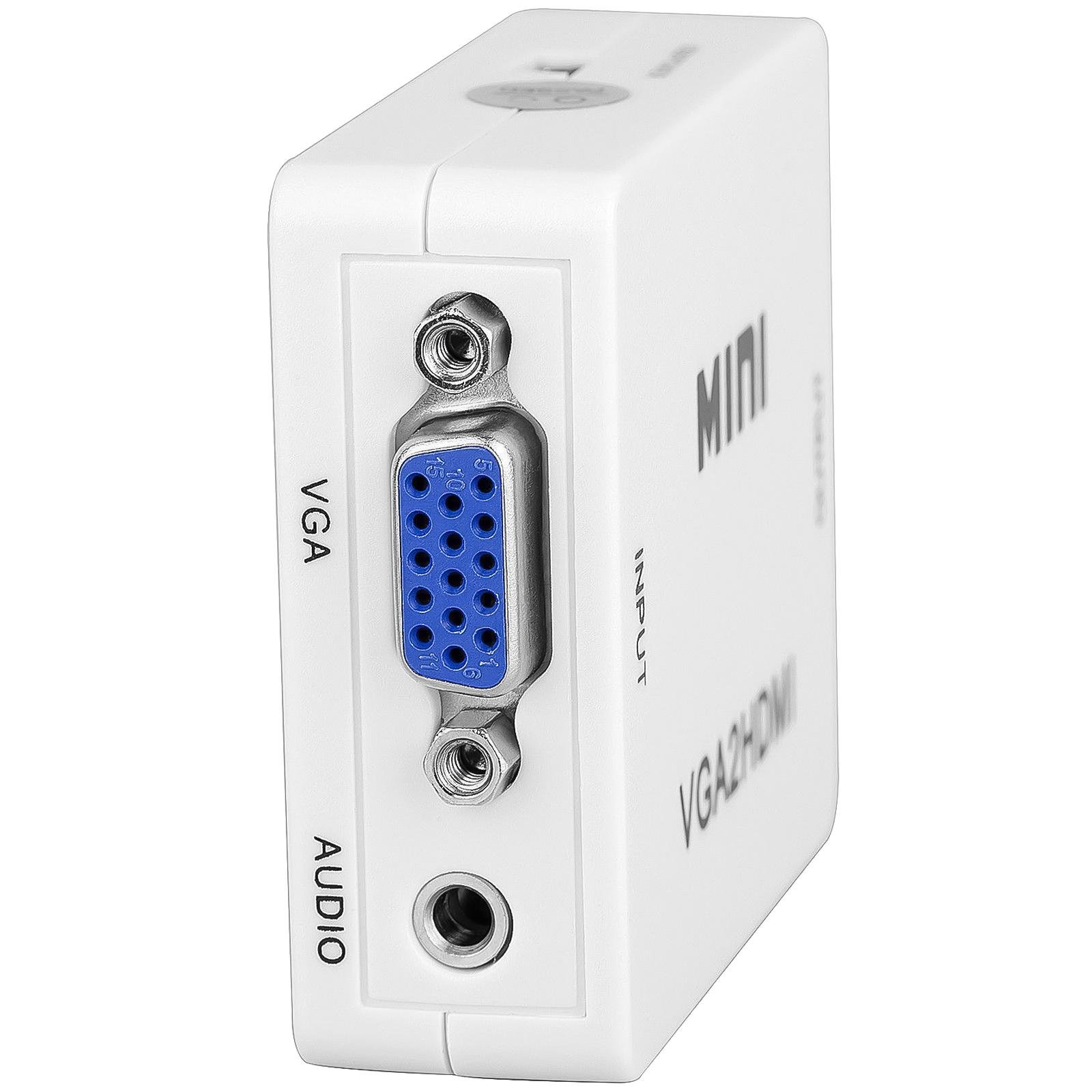 Конвертер видеосигнала с VGA на HDMI порт Addap VGA2HDMI-01 мультимедийный Full HD 1080P - фото 12 Конвертер видеосигнала с VGA на HDMI порт Addap VGA2HDMI-01 мультимедийный Full HD 1080P - фото 12