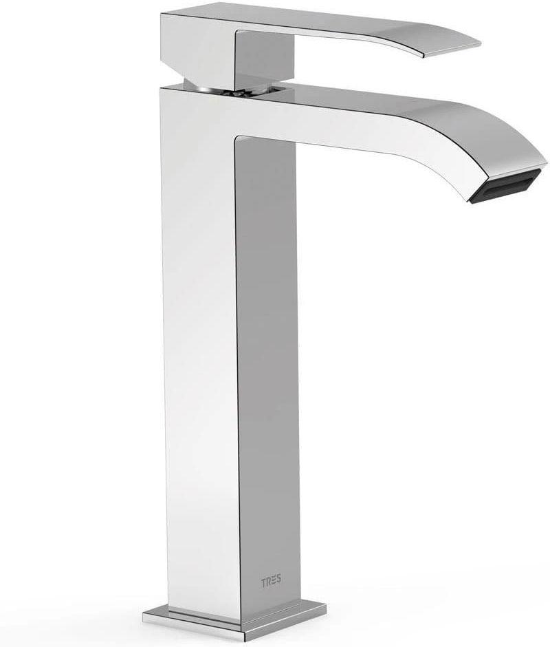 Смеситель для умывальника Tres Cuadro chrom 00661001 Смеситель для умывальника Tres Cuadro chrom 00661001