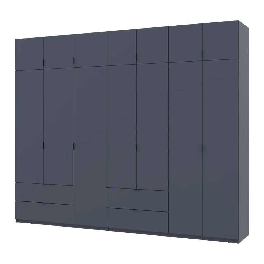 Шкаф Doros Лукас DRS-011697 3+4 ДСП 295х50х240 см Графит (42005125)