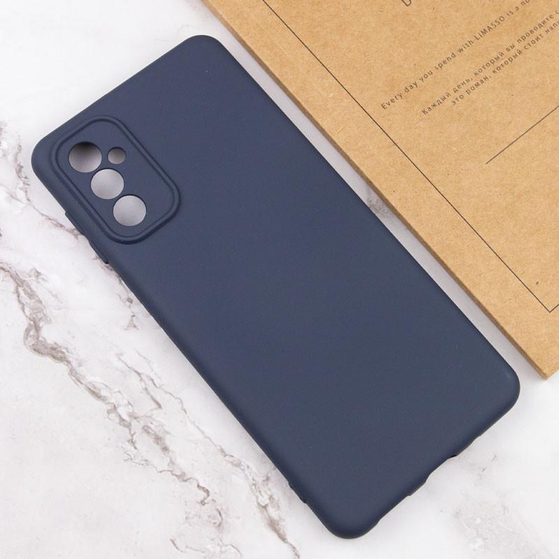 Протиударний Чохол Silicone Cover Lakshmi Full Camera (A) для Samsung Galaxy A34 5G Синій / Midnight Blue - фото 4