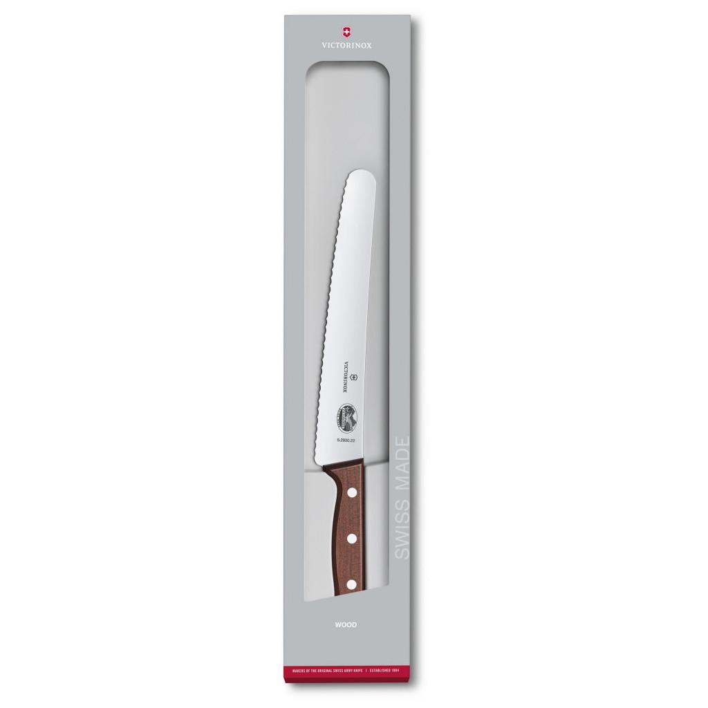 Кухонный нож Victorinox Wood BreadPastry 22 см (5.2930.22G)