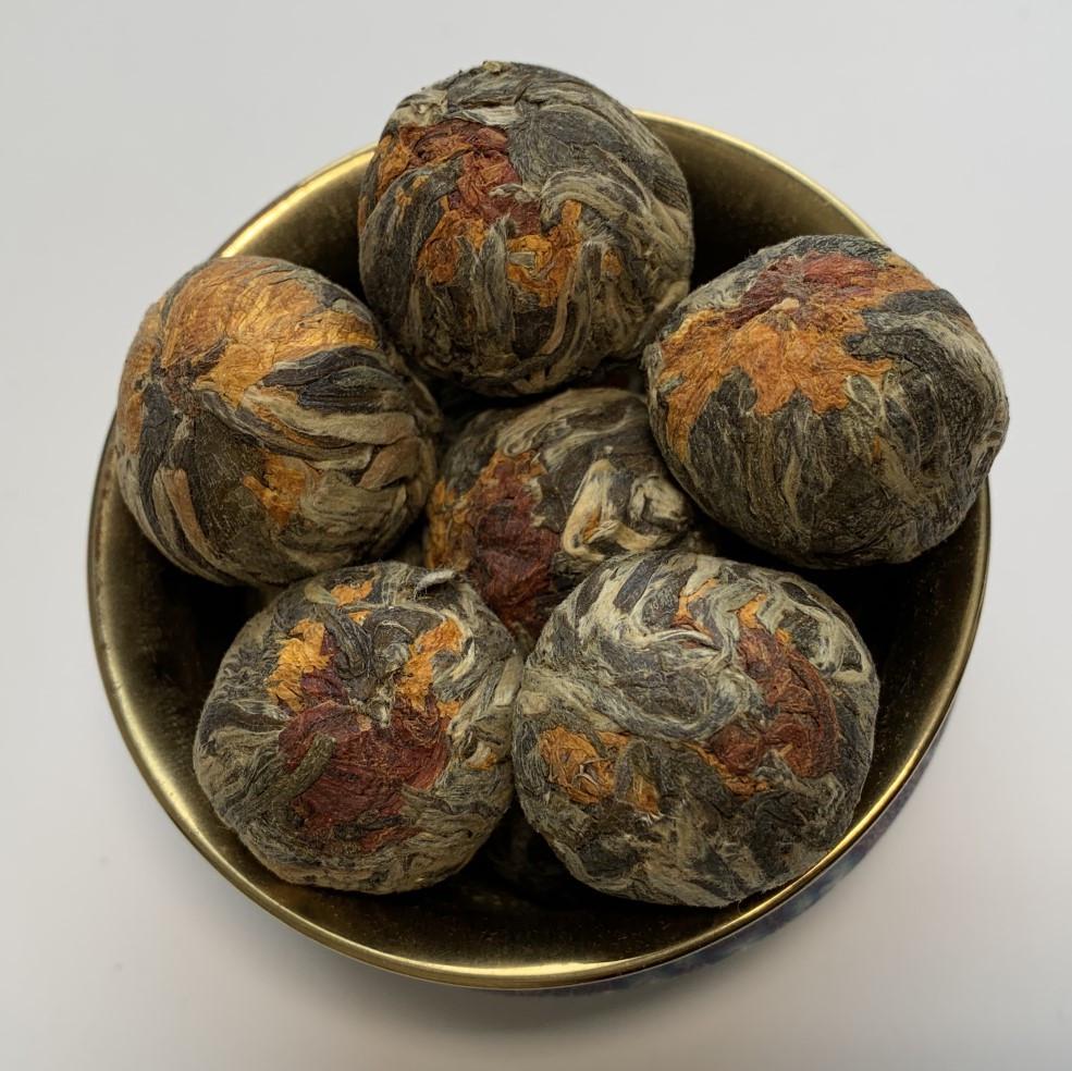 Чай зв'язаний Яшмовий персик Дракона 100 г - фото 2 Чай зв'язаний Яшмовий персик Дракона 100 г - фото 2