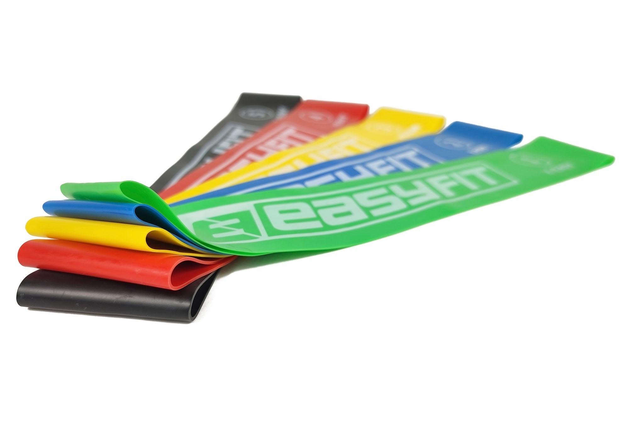 Гумки для фітнесу EasyFit 5 шт. (EF5RZ) - фото 2 Гумки для фітнесу EasyFit 5 шт. (EF5RZ) - фото 2