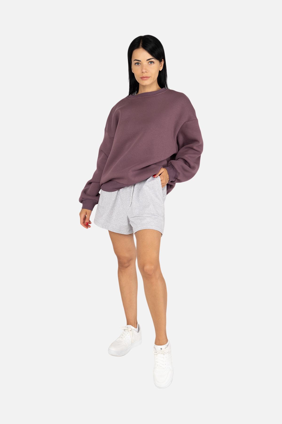 Світшот жіночий ЦБ-00254559 р. 42 Фіолетовий (SKT001004608) - фото 3 Світшот жіночий ЦБ-00254559 р. 42 Фіолетовий (SKT001004608) - фото 3