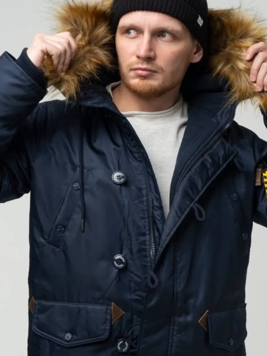 Куртка аляска Top Gun N-3B Parka XS Navy (TGN-3BNXS) - фото 2