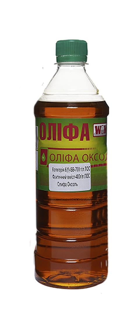 Масло для захисту деревини Оліфа Оксоль марка ПВ WIN 0,55 кг 600 мл