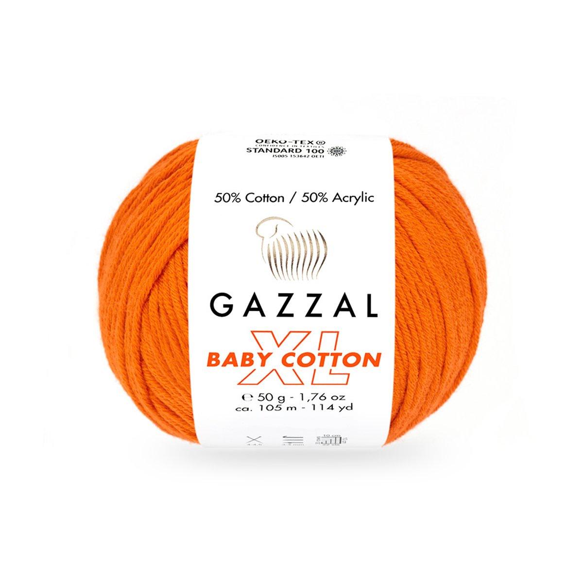 Пряжа Gazzal BabyCotton XL 3419