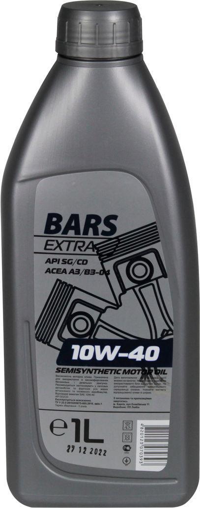 Моторна олива Bars extra бензин/дизель 10W-40 1 л (1407520)