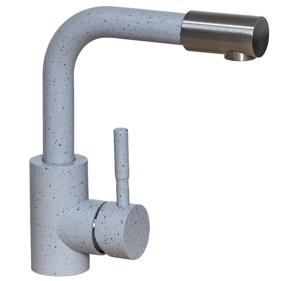 Змішувач для кухні PLATINUM 8530 PLS-A34022 одноважільний Сірий (158494)