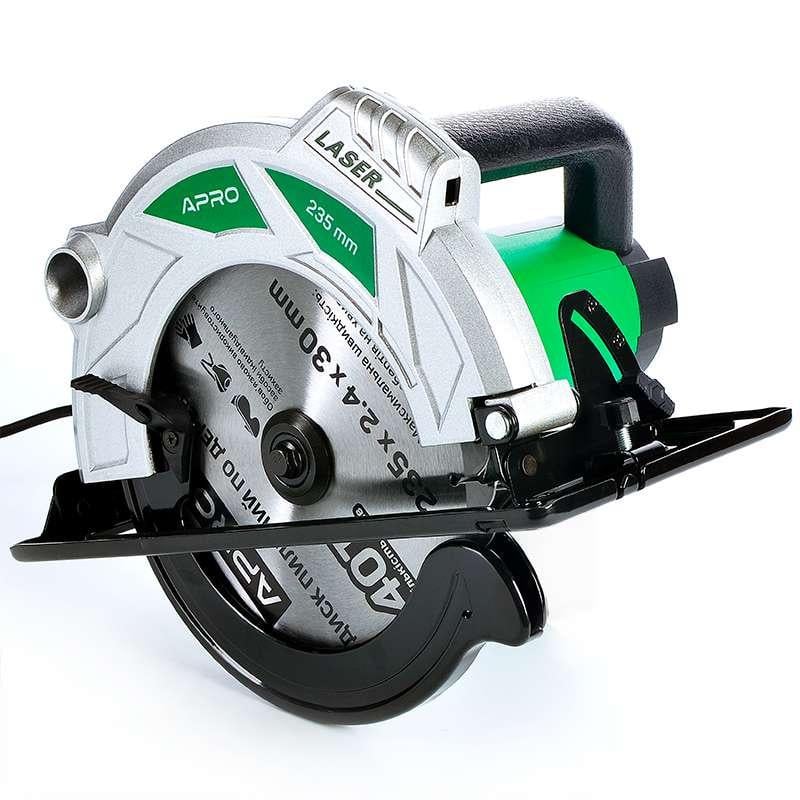 Циркулярная пила Apro C235 2500 Вт 5800 об/мин - фото 3
