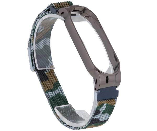 Ремінець Milanese Loop Color для Xiaomi Mi Band 5/Mi Band 6 Хакі (24062) Ремінець Milanese Loop Color для Xiaomi Mi Band 5/Mi Band 6 Хакі (24062)