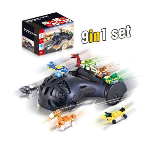 Машинка-конструктор Мир динозавров 186 пр. (119978)