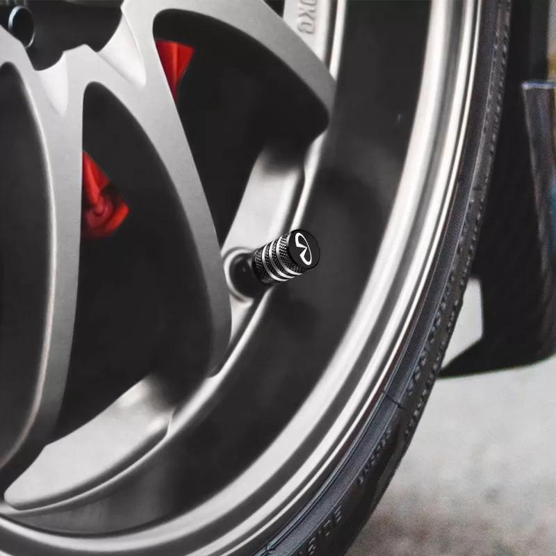 Колпачки на ниппель с логотипом INFINITI металлические (1652101763) - фото 2