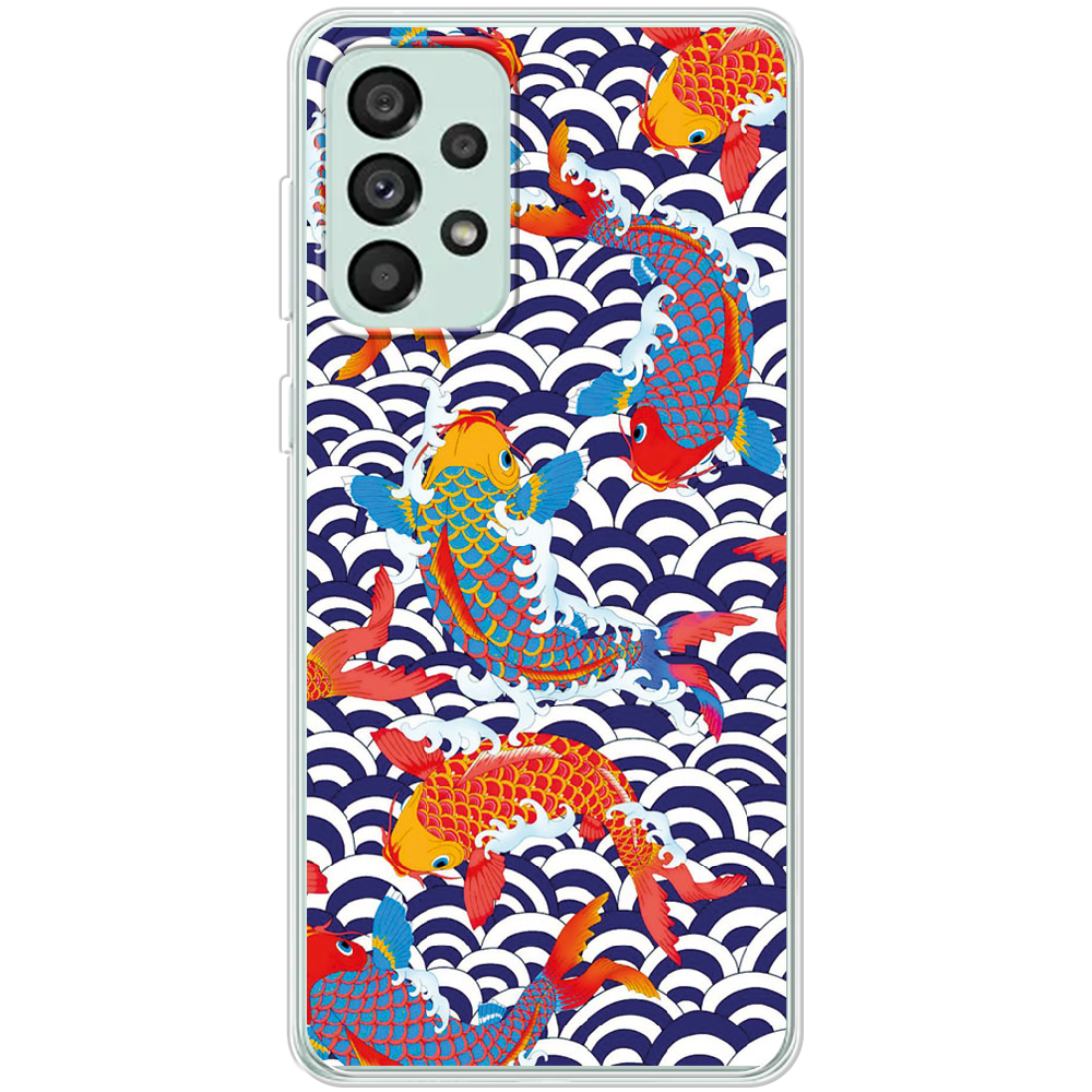 Чохол BoxFace Samsung Galaxy A53 5G (A536) Koi Fish Прозорий силікон (44112-up2477-44112)