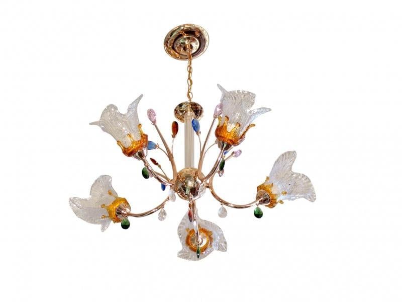 Люстра подвесная Brille LK-049S/5 флористика