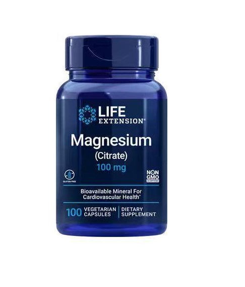 Цитрат магния Life Extension Magnesium Citrate 100 mg 100 veggie caps