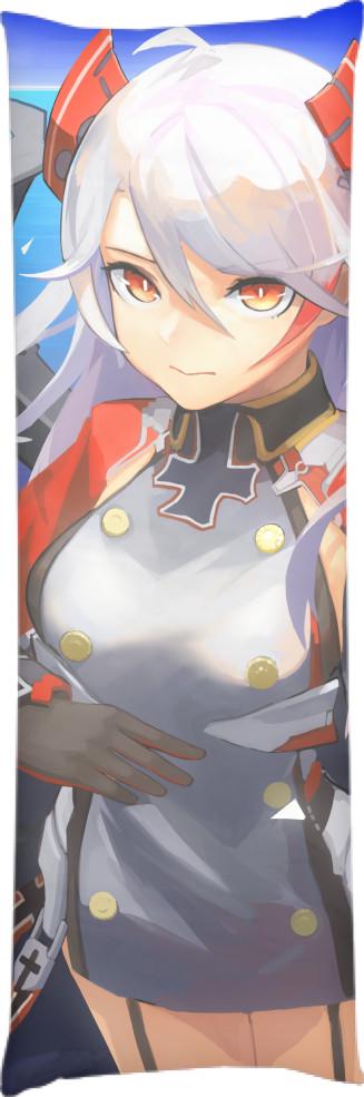 Подушка дакимакура Prinz Eugen Azur Lane 60x180 см (14100703)
