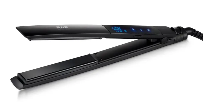 Утюг для выравнивания волос RAF R4012 One-Touch 2в1 Черный