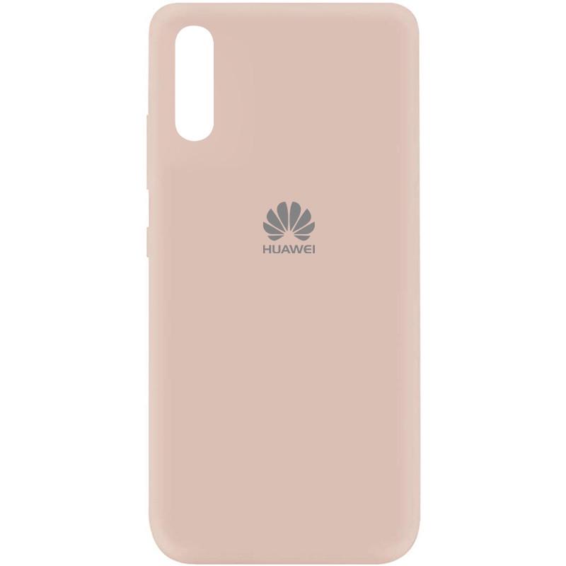 Противоударный чехол Silicone Cover My Color Full Protective (A) для Huawei Y8p (2020) / P Smart S Розовый / Pink Sand