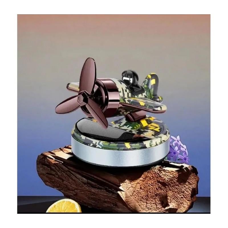 Ароматизатор Самолет с пилотом на солнечной батарее в подарочной упаковке Pixel/Black (4547-Leader) - фото 3 Ароматизатор Самолет с пилотом на солнечной батарее в подарочной упаковке Pixel/Black (4547-Leader) - фото 3