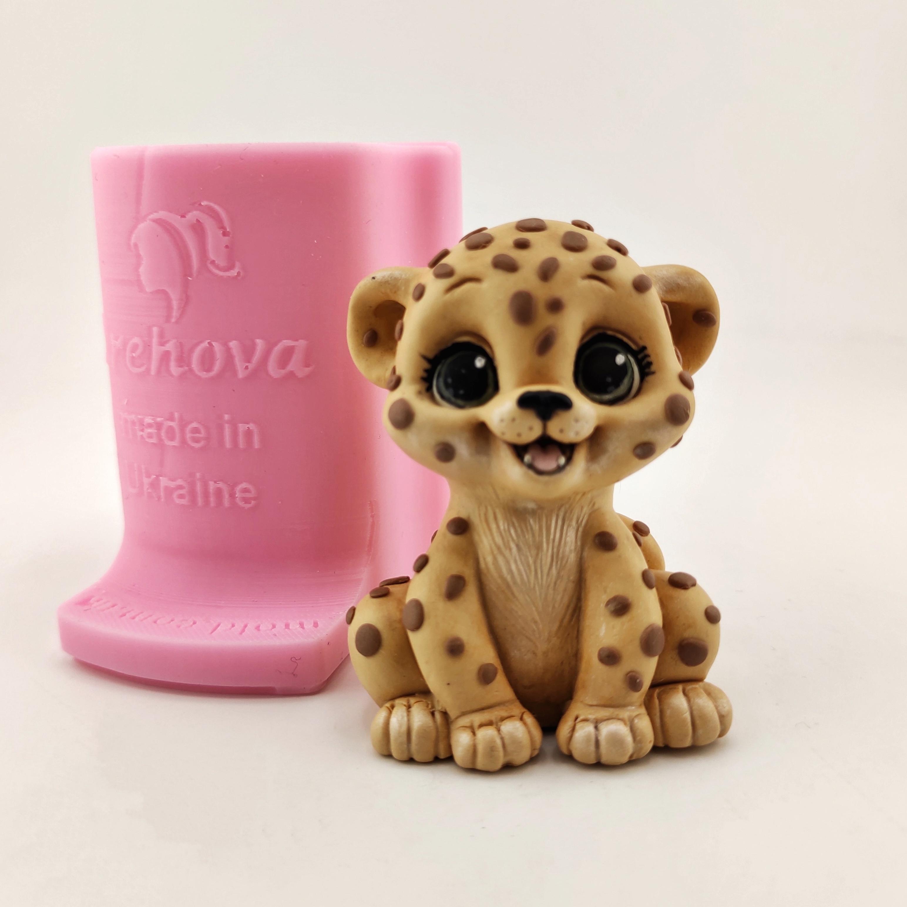 Молд силіконовий Леопард міні (11586)