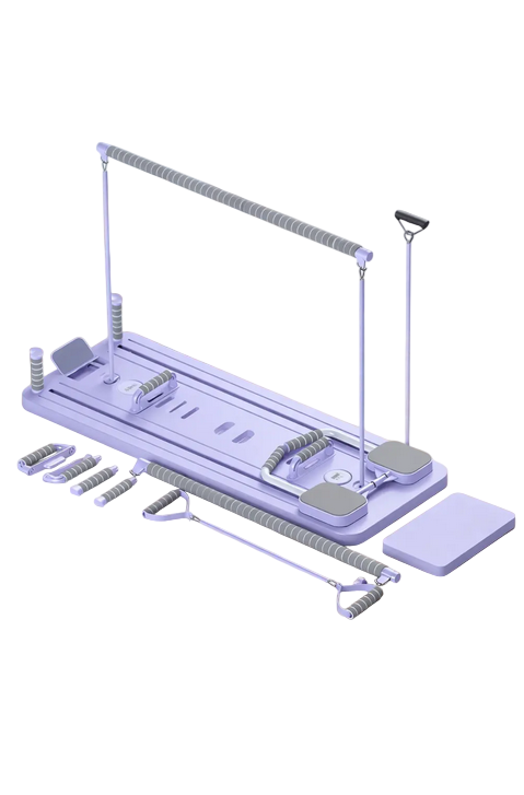 Тренажер Reformer MM3000 106x41x3 см Фиолетовый (32438077)