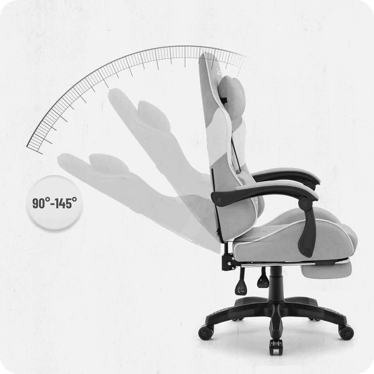 Геймерське крісло Cabro C501 тканина Grey (5907196010613) - фото 5 Геймерське крісло Cabro C501 тканина Grey (5907196010613) - фото 5