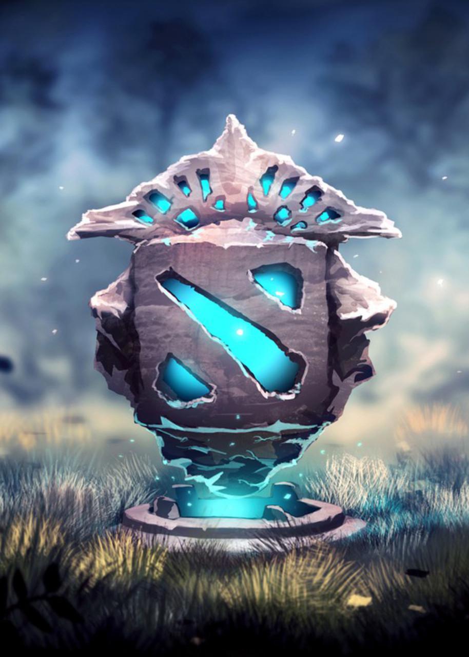 Картина постер Gee! Dota 2 Дота 2 логотип 40х60 см DT.09.157