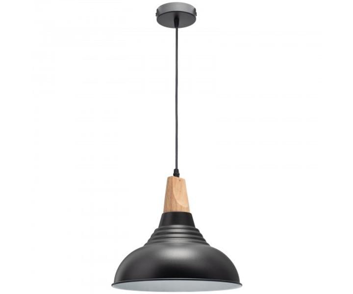 Люстра-подвес Poto Wood Black (PL-00105/W+BLACK)