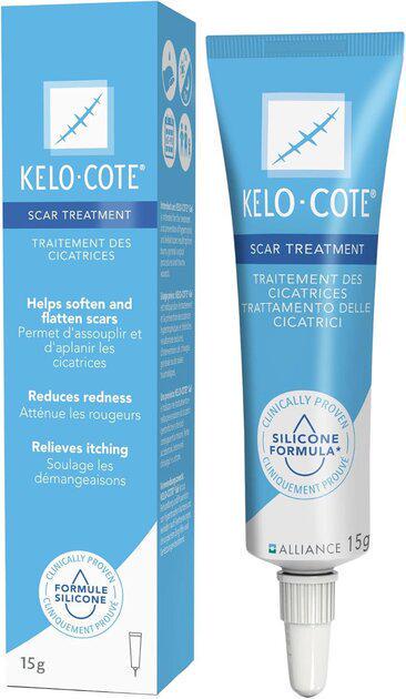 Гель от рубцов и шрамов аналог Kelo-Cote Silicone Scar Gel 15 г (05036631003627)